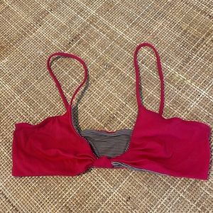 Acacia red ribbed set for @nvsapien